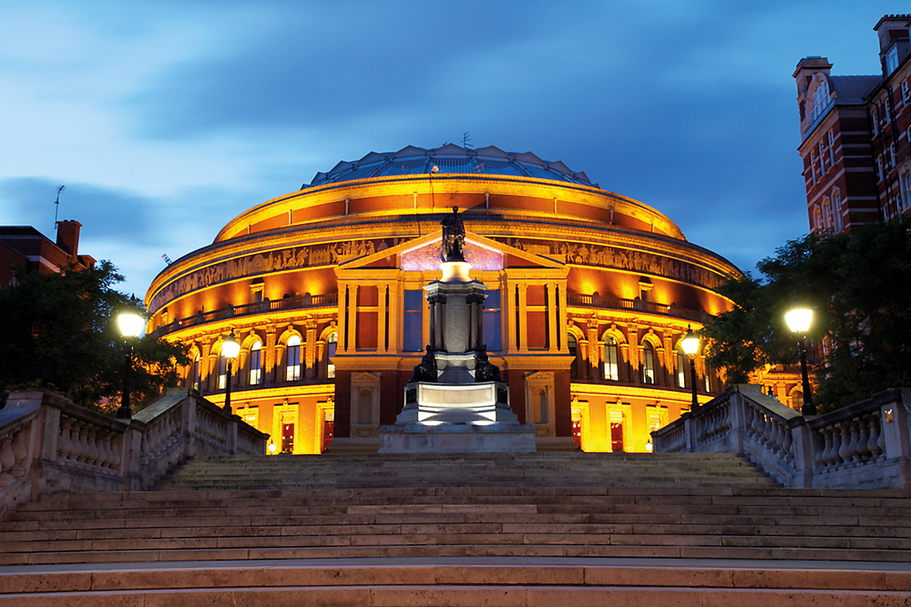 The Royal Albert Hall, London.