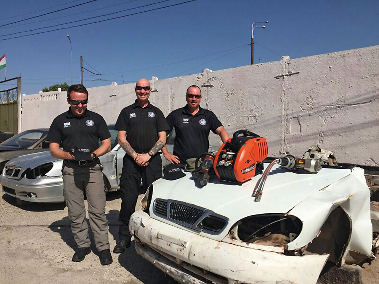 IRRTC founders Mike Maybin, Steve North and Neil Pedersen.