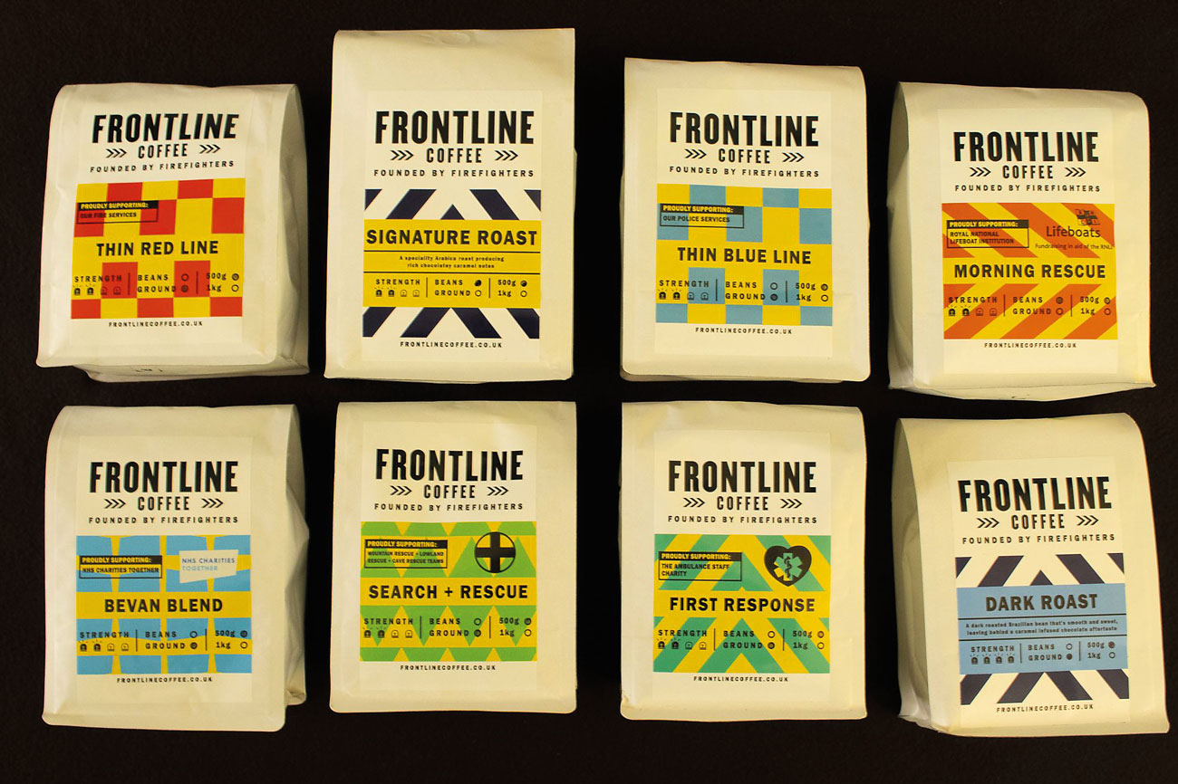 Frontline Coffee has taken off so rapidly that Matt has left his job as a firefighter with the London Fire Brigade to focus on their social enterprise full-time. Tom, meanwhile, still works for Devon and Somerset Fire and Rescue Service.