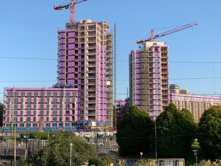 The Cornbook development of luxury apartments in Manchester. (Image copyright: Aico)