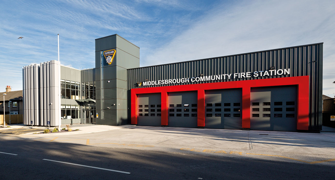 Middlesbrough Community Fire Station.