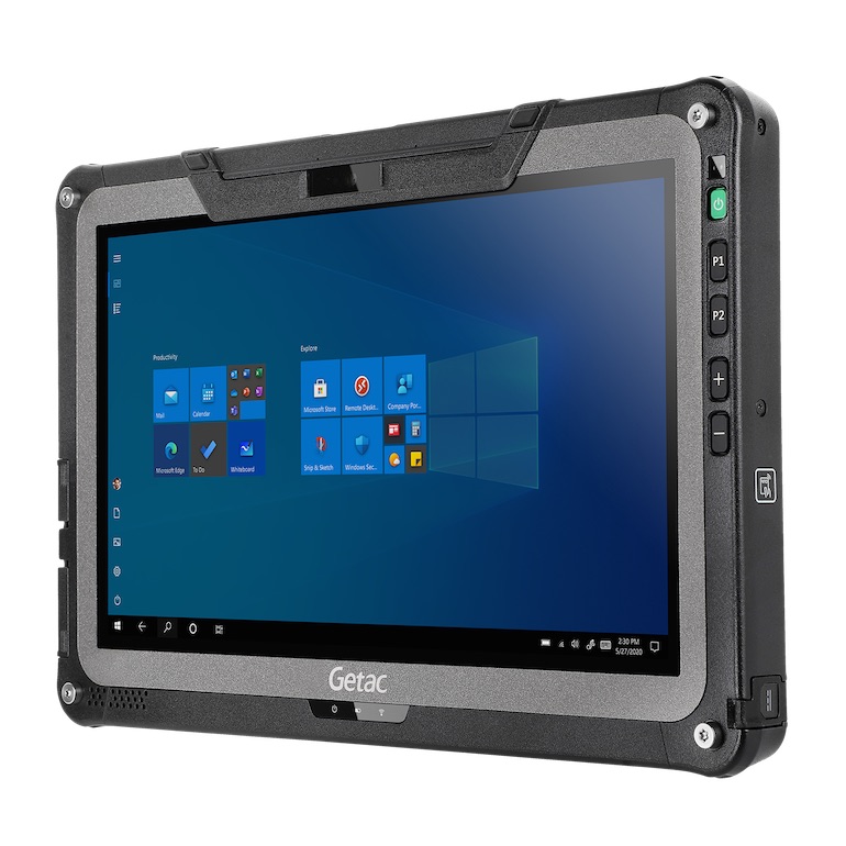 Getac F110 rugged tablet. (Getac)