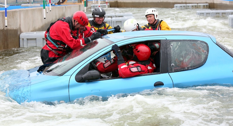 UKRO Water Challenge. (UK News In Pictures)