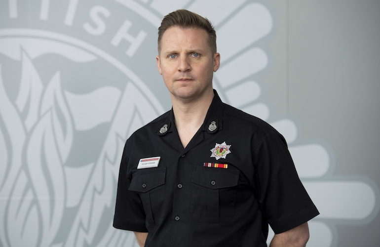 Assistant Chief Officer Stuart Stevens. (SFRS)