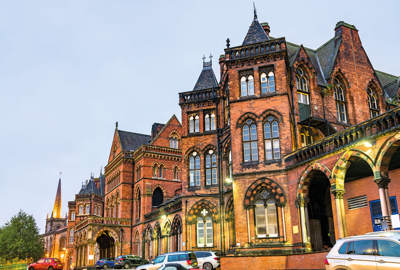 24 LuxIntelligent emergency light testing panels have been installed at Leeds General Infirmary.