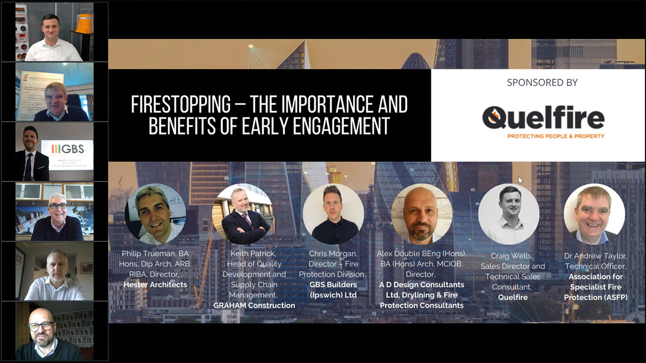 The previous panel discussion held in November 2020 was well received by fire safety professionals looking to see a paradigm shift in the construction industry.