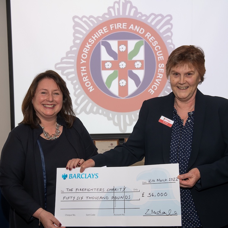 Zoë Metcalfe (left) and Dr Jill Tolfrey. (North Yorkshire FRS)