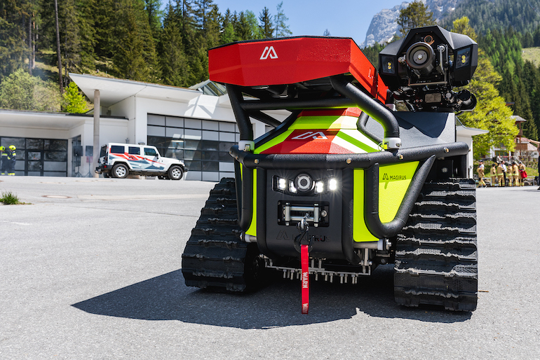 1st Magirus Wolf R1 for the Volunteer Fire Department Ehrwald. (Magirus)