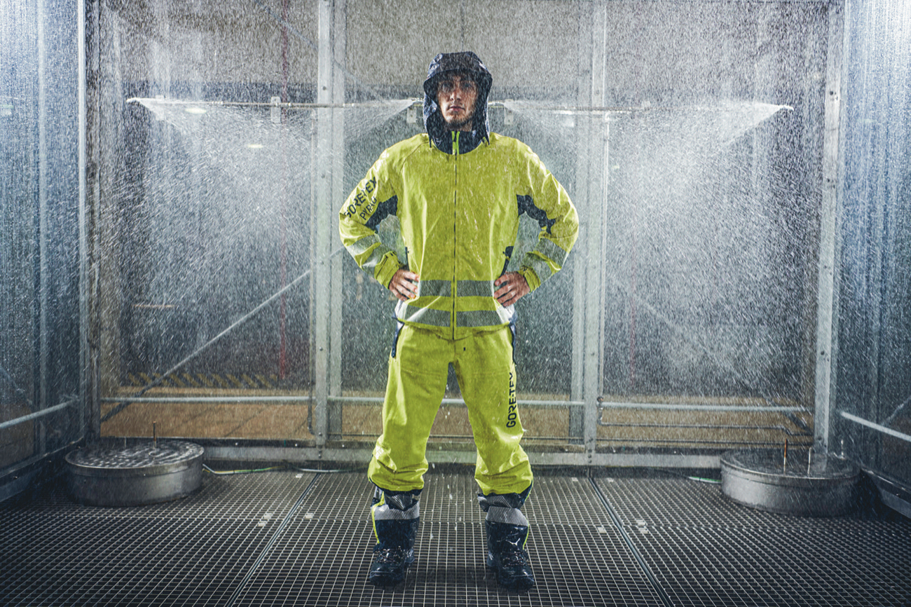 The specialised rescue gear incorporates proven, tested Gore technology. Images supplied by Author / Contributor