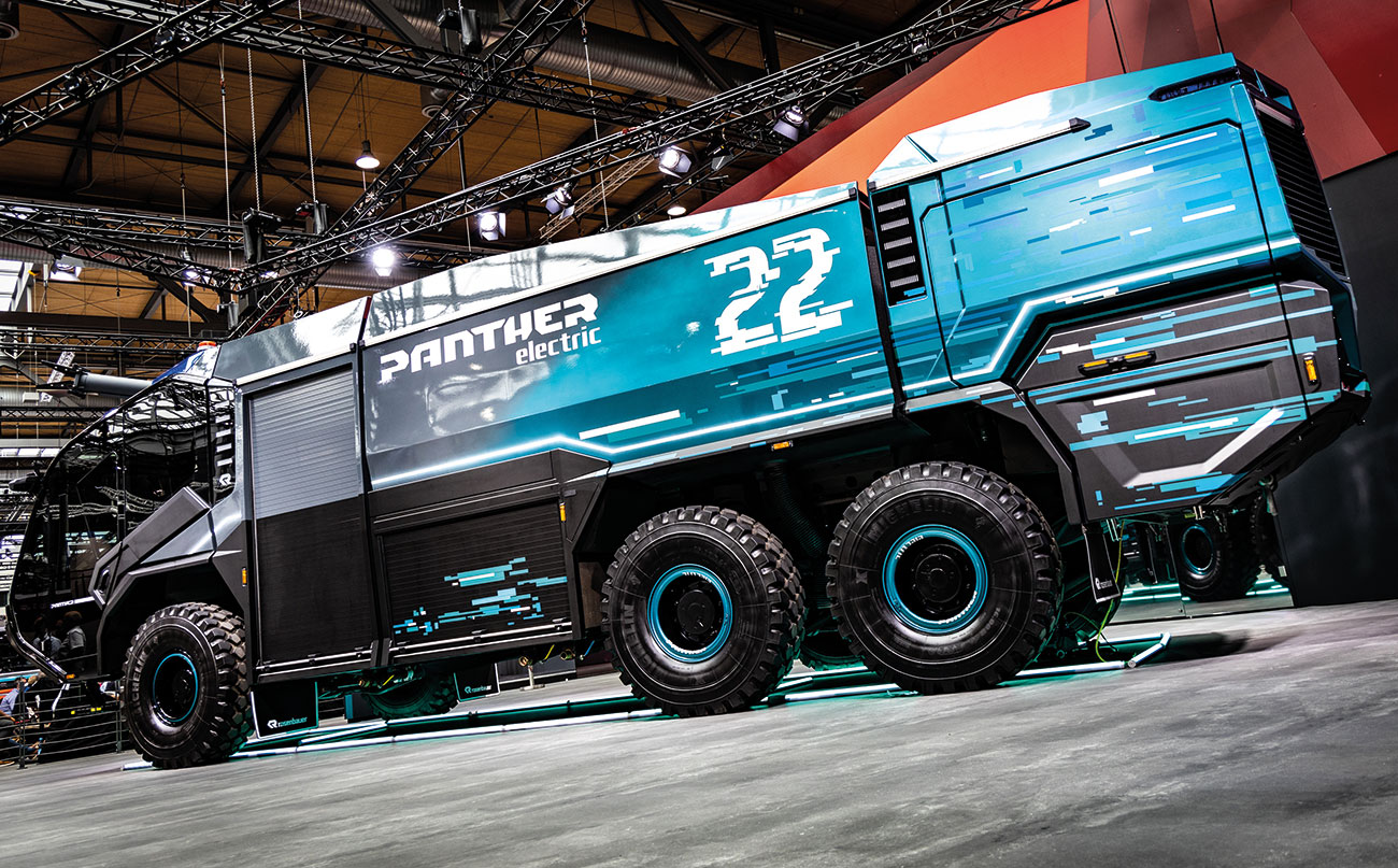 The PANTHER electric. Images supplied by Author / Contributor