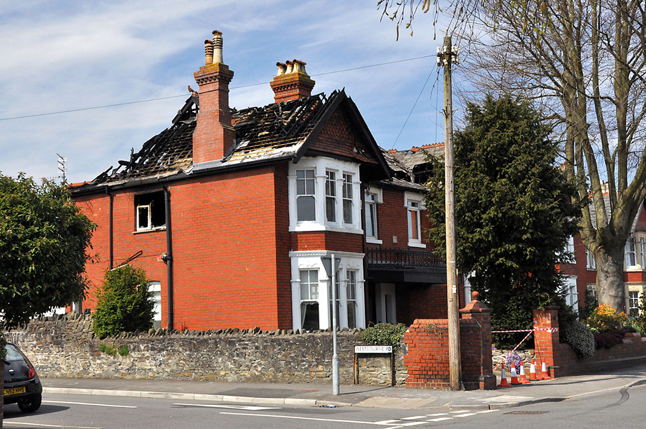 One of the most effective ways to avoid this happening in the future and improve fire-safety standards across the world is by embedding them into our planning systems, and at an early stage. Image courtesy of Mick Lobb / Fire damaged properties in Heol Don - Whitchurch / CC BY-SA 2.0