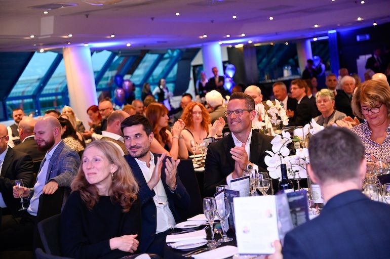 Members of the control room community show their appreciation for colleagues recognised and celebrated at the Control Room Awards. (Jolly Media)