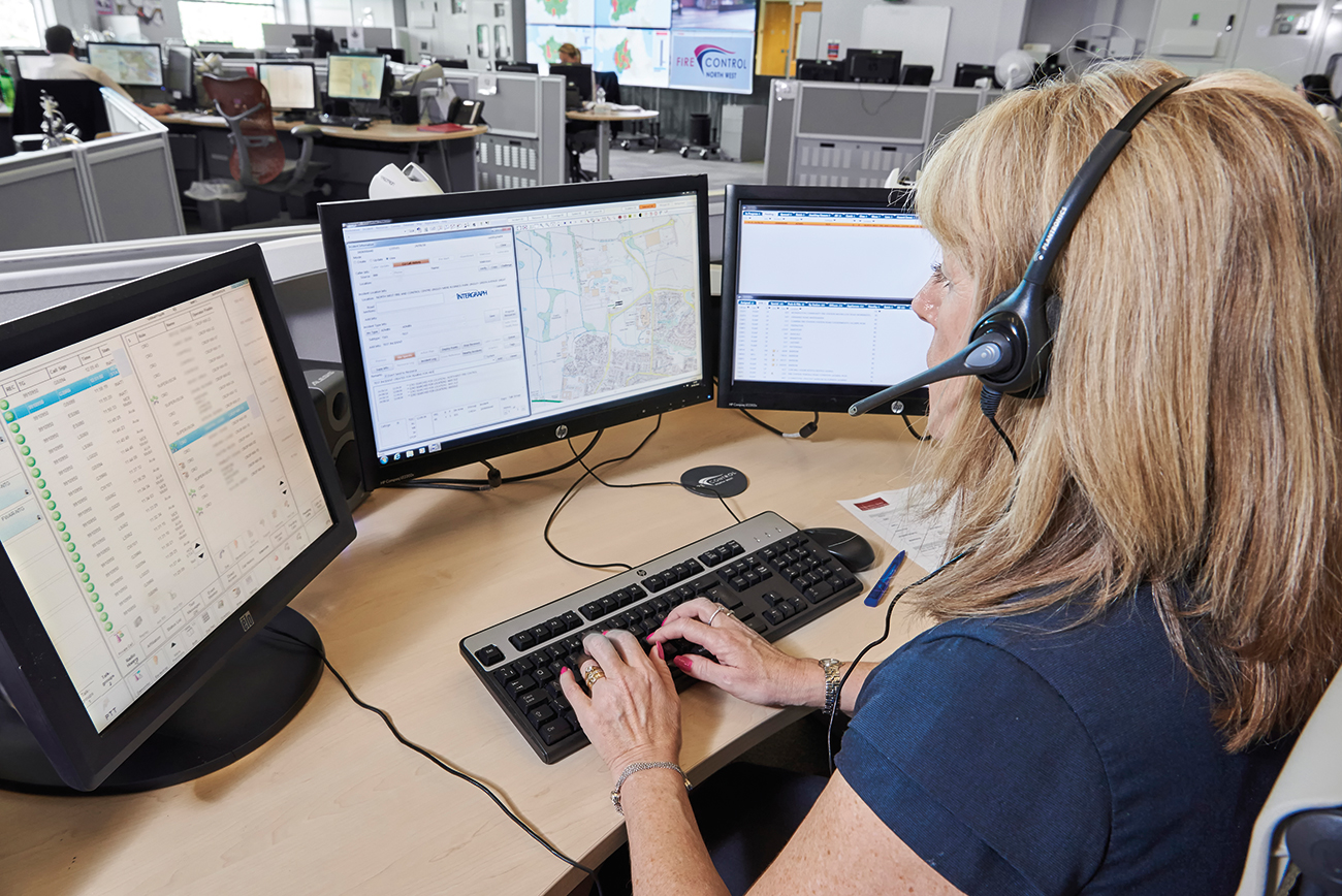 North West Fire Control UK. Images supplied by Author / Contributor Images supplied by Author / Contributor