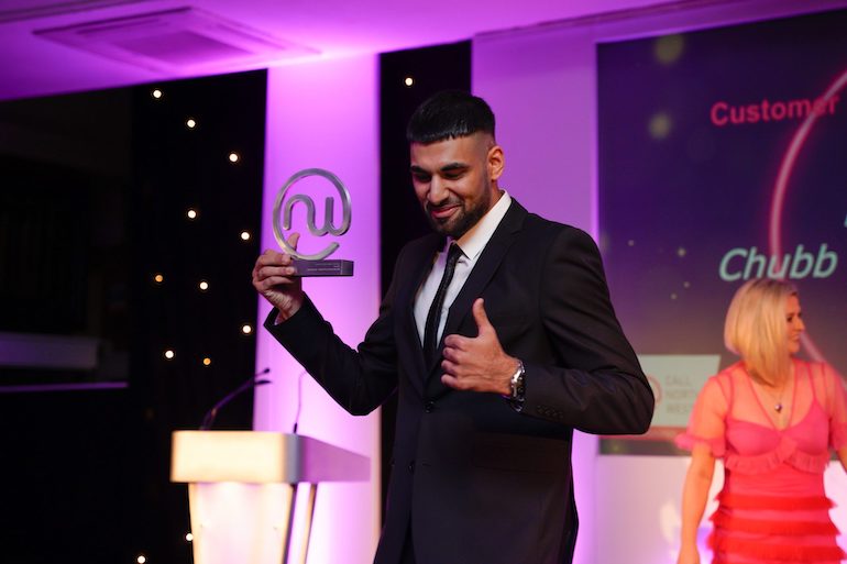 Asad Barlas, Customer Service Agent of the Year. (Chubb)