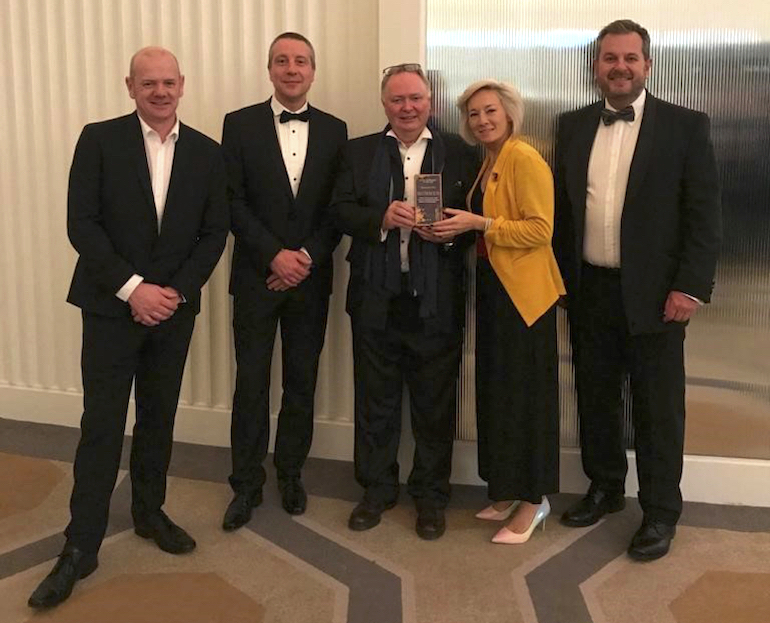Kentec win Active Fire Project of the Year at the Security & Fire Excellence Awards 2022. (Kentec)