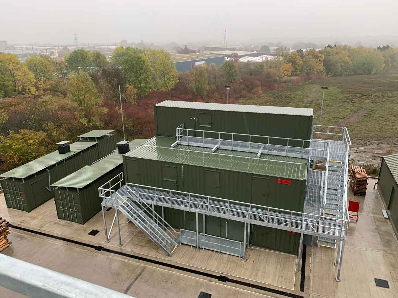 Cambs FRS, St Johns Park Training Centre: CFBT Units.