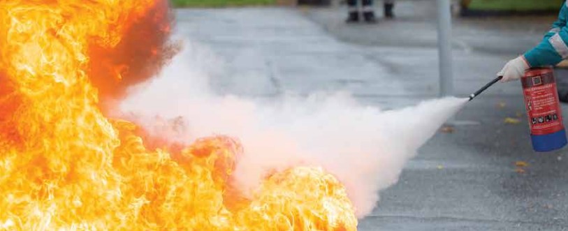 Ceasefire Fluorine Free Extinguisher.